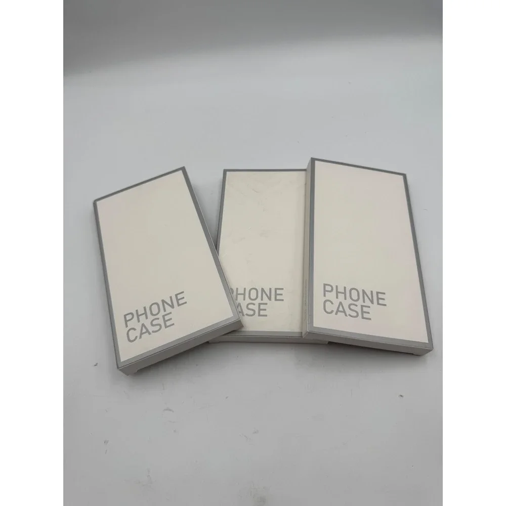 Lot of 3 Clear iPhone 11‎ Phone Cases with Screen Protector Accessories New